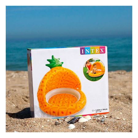 Piscina con Bordes Suaves en Piña Y+Papel de Regalo