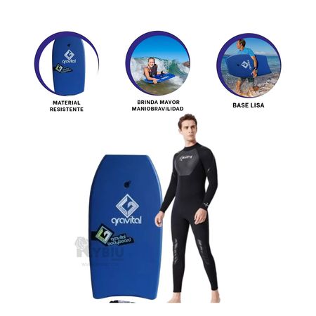 Flotador para Natacion Tono Azul Y+Regalo Ligas para Peinar