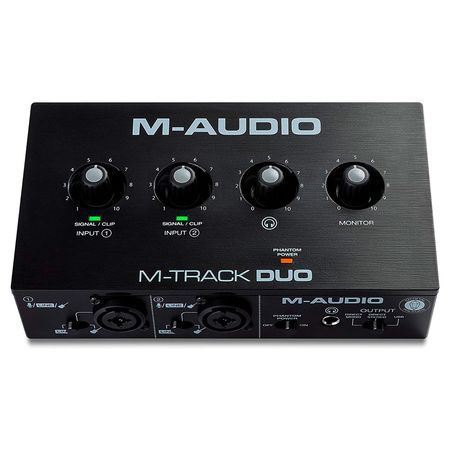 M-audio M-track duo 2x2 usb interfaz audio