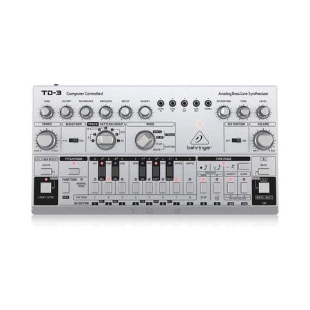 Sintetizador Behringer TD-3-SR Plateado