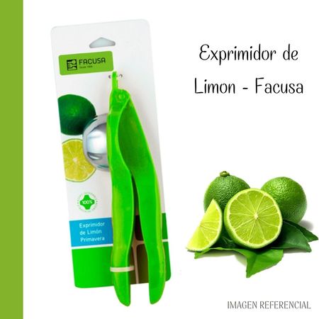 Exprimidor de Plástico Facusa para Limón - VERDE