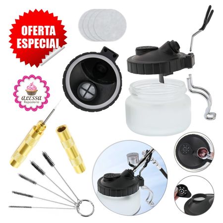 Kit de Limpieza Profesional para Aerógrafo