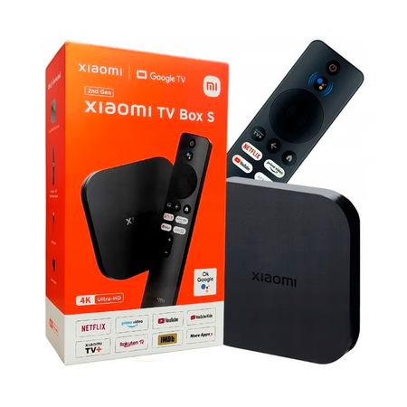 Xiaomi Tv Box S 2da GEN Con Google Tv Ultra 4K Chromecast