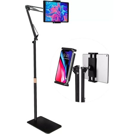 Soporte de Piso para Celular Tablet Pedestal Suelo 170 cm