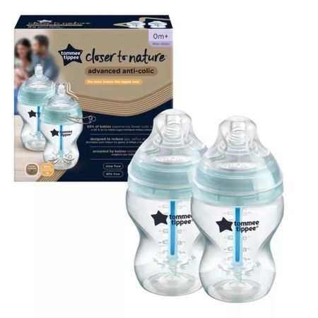 Pack Biberón Anti Cólicos Avanzado 9oz Tommee Tippee Pack 2u