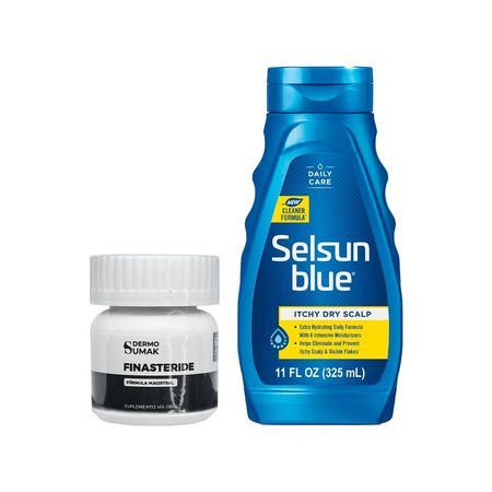 Finasteride 1Mg X 60 Capsulas + Shampoo Anticaspa Piritiona De Zinc 1%