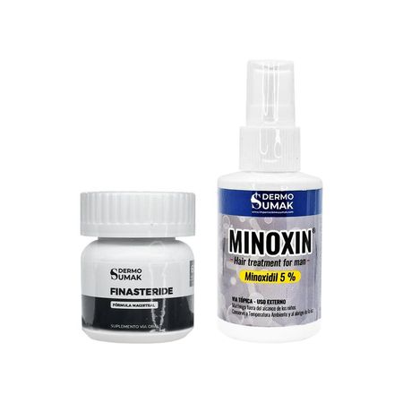 Finasteride 1Mg X 60 Capsulas + Locion Minoxin 60Ml