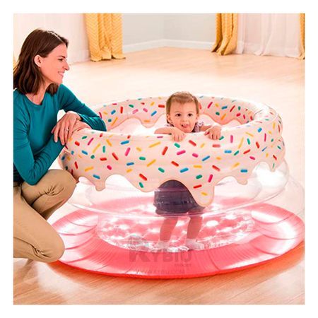 Dona Gimnasio Divertido para Bebes Color Rosado Y+Agendita