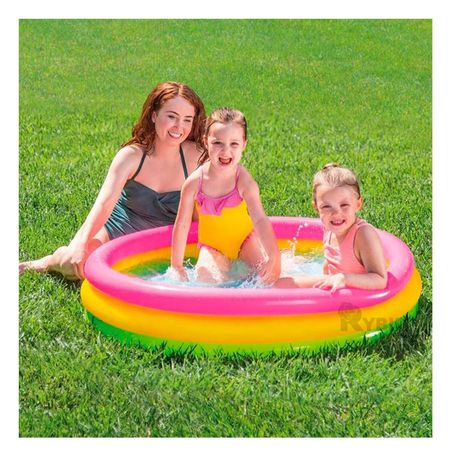 Piscina Sencilla de Instalar en Multicolor Y+Regalo Stickers