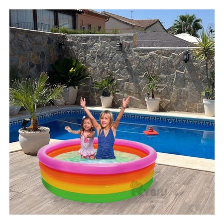 Piscina Divertida de Infantes Multicolor Y+Regalo Agendita