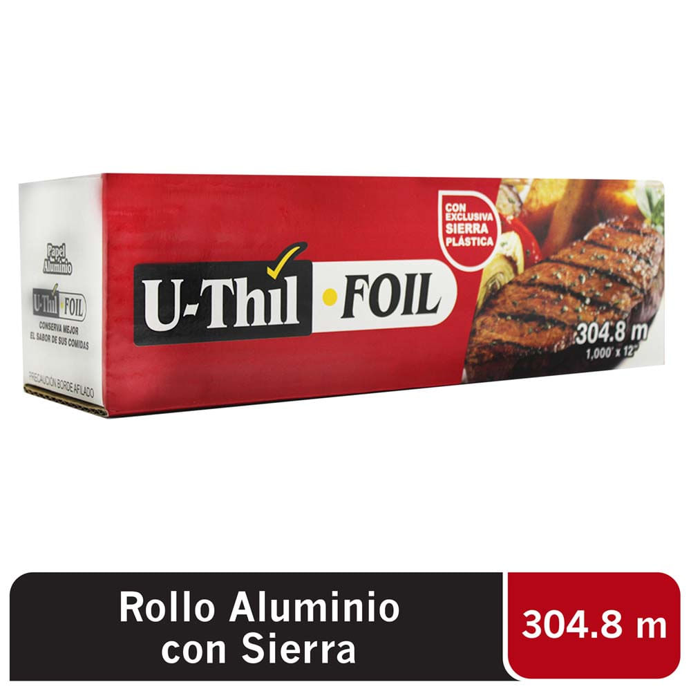 Papel Aluminio U-THIL 304.8mx30cm 99x99x99mm