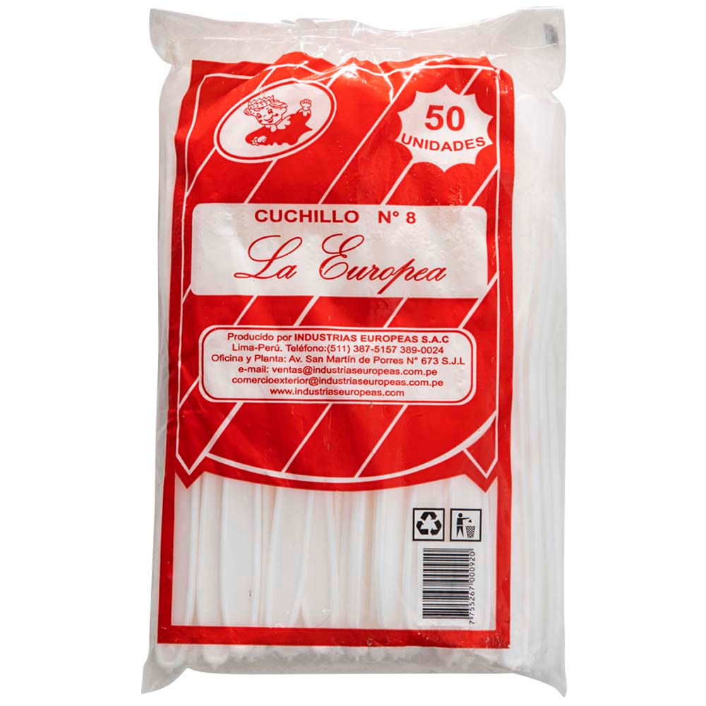 Cuchillo LA EUROPEA 30x135x200mm