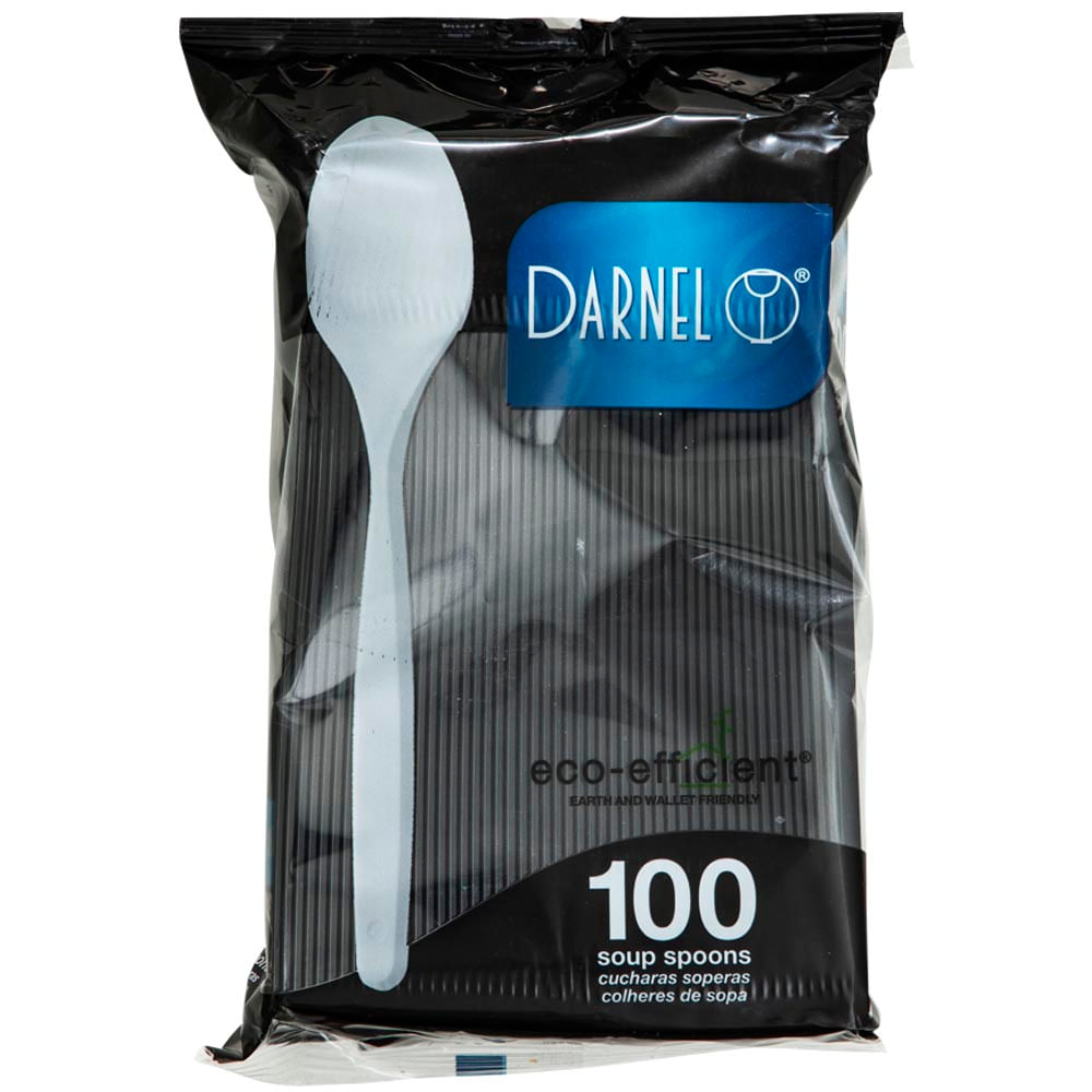 Cuchara Dulcera DARNEL Negro 14.6cm Paquete 100un 50x50x10mm