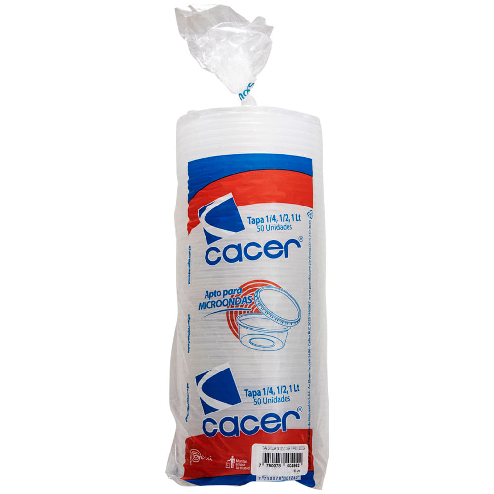 Tapa Circular 1/4  PAMOLSA Paquete 50un