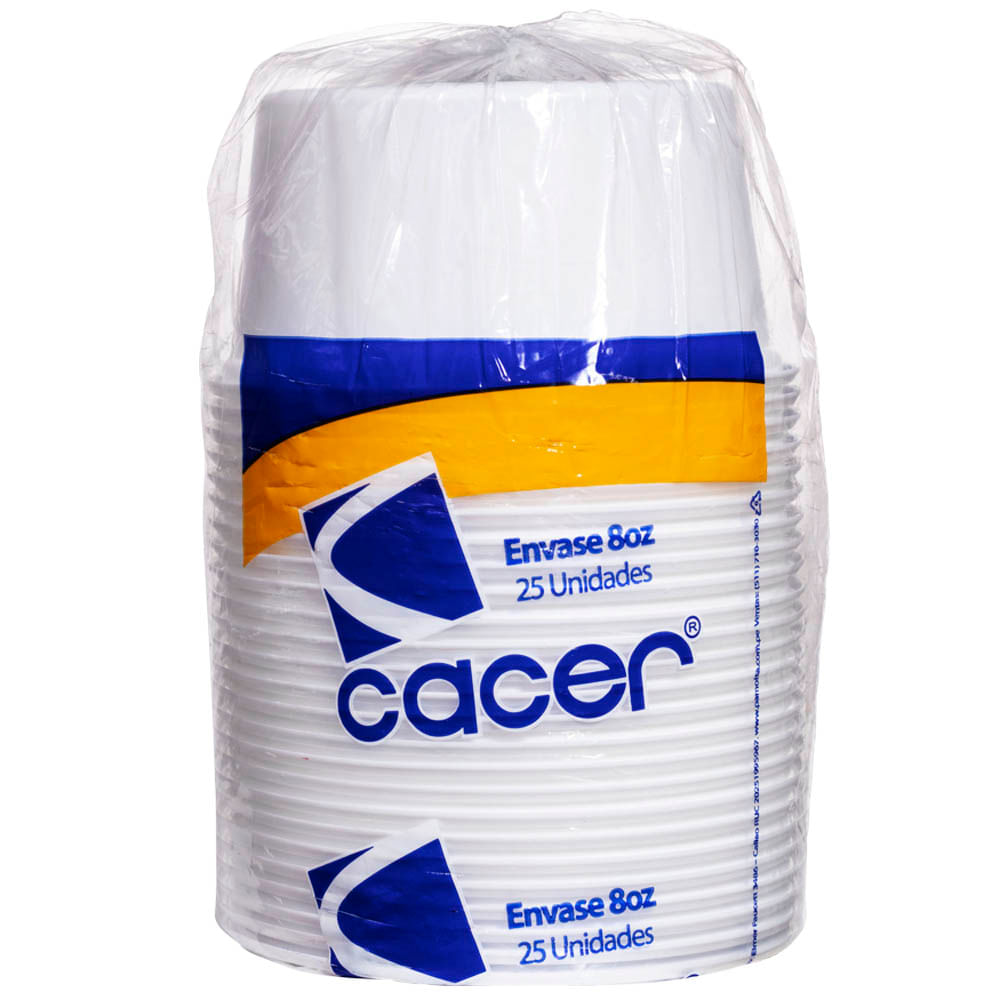 Envase PAMOLSA Circular 8 Oz 25un 99x99x99mm