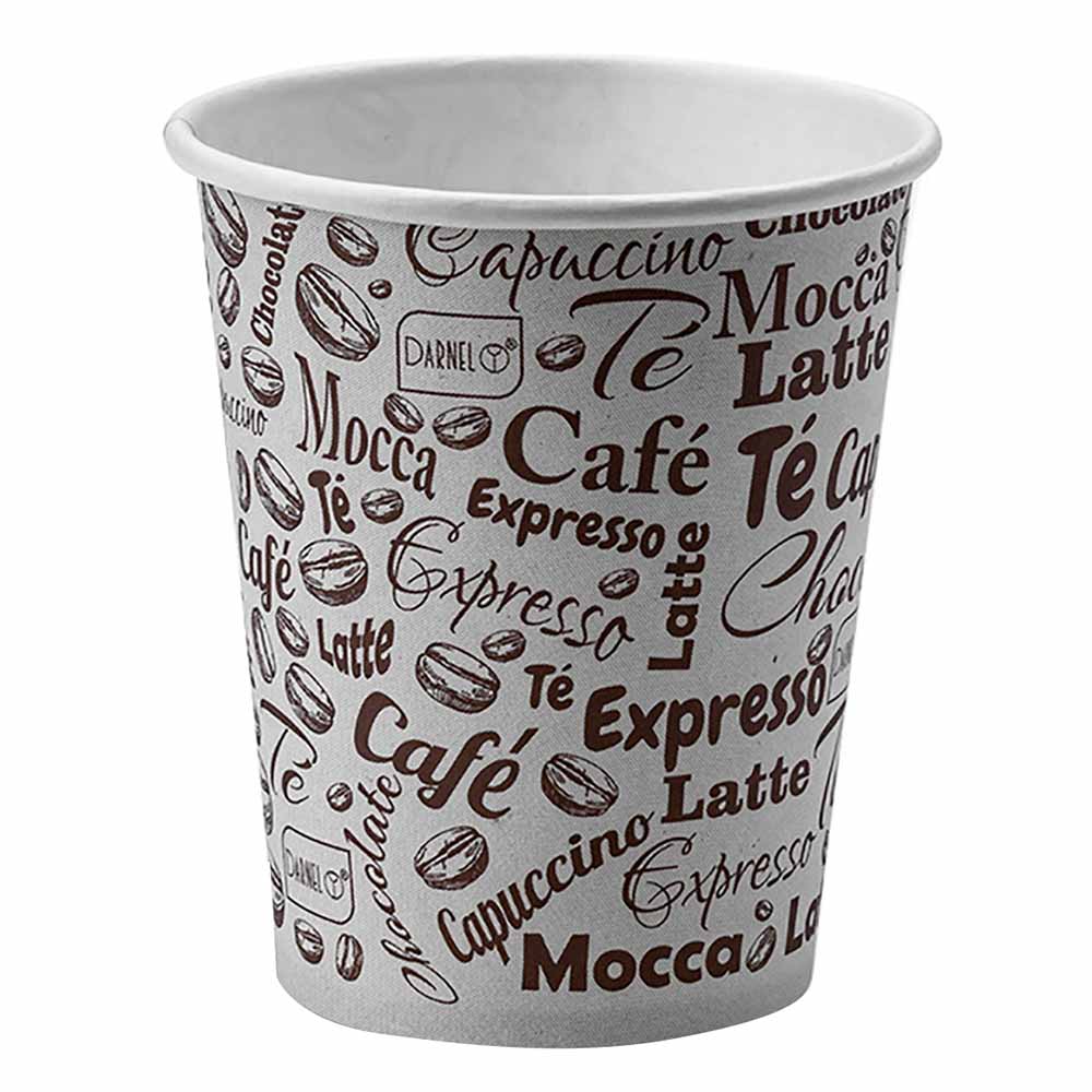 Vaso 8Oz DARNEL Naturals Diseño Bebidas Calientes 365x80x365mm