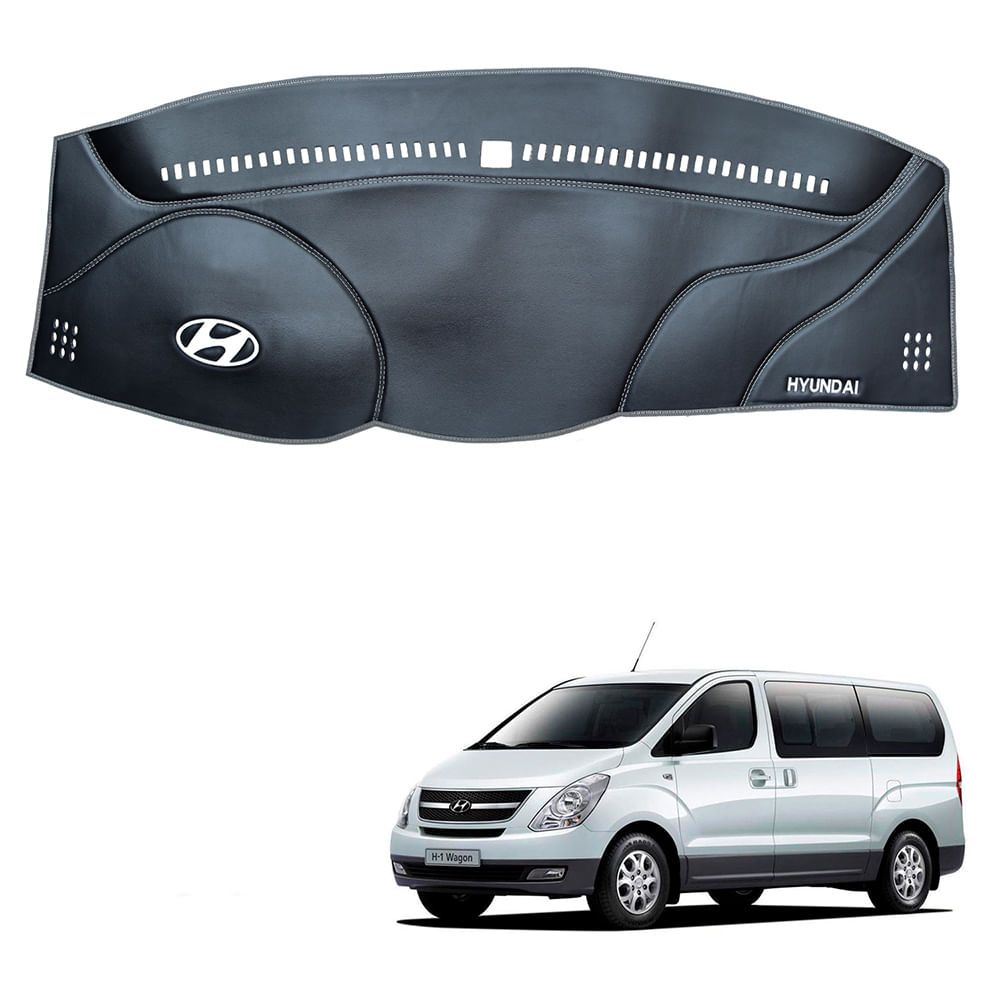 Protector de Tablero Para HYUNDAI H1 2017 en Tacto Cuero - Protección y Estilo Superior
