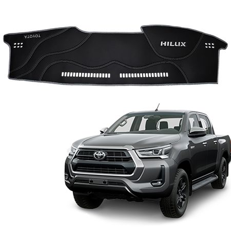 Protector de Tablero Para TOYOTA HILUX 2016-2020 en Tacto Cuero - Protección y Estilo Superior