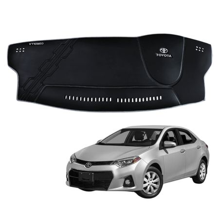 Protector de Tablero Para TOYOTA COROLLA 2015 en Tacto Cuero - Protección y Estilo Superior