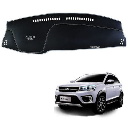 Protector de Tablero Para  CHERY TIGGO 2 2023 en Tacto Cuero - Protección y Estilo Superior