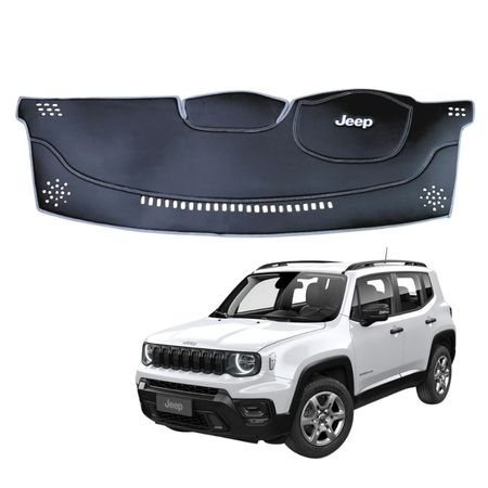 Protector de Tablero Para JEEP RENEGADE 2023 en Tacto Cuero - Protección y Estilo Superior