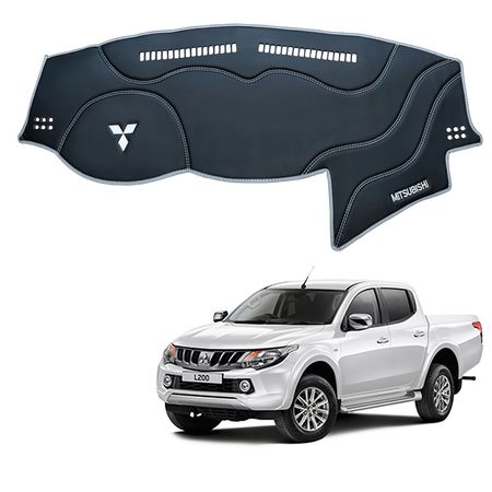 Protector de Tablero Para MITSUBISHI L200 2016-2020 en Tacto Cuero - Protección y Estilo Superior