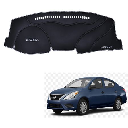 Protector de Tablero Para NISSAN VERSA 2015 en Tacto Cuero - Protección y Estilo Superior