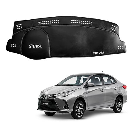 Protector de Tablero Para TOYOTA YARIS 2021-2022 en Tacto Cuero - Protección y Estilo Superior