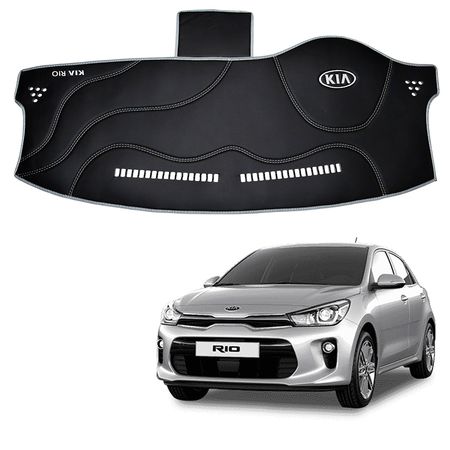 Protector de Tablero Para KIA RIO 2018-2020 en Tacto Cuero - Protección y Estilo Superior