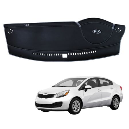 Protector de Tablero Para KIA RIO 2015 en Tacto Cuero - Protección y Estilo Superior