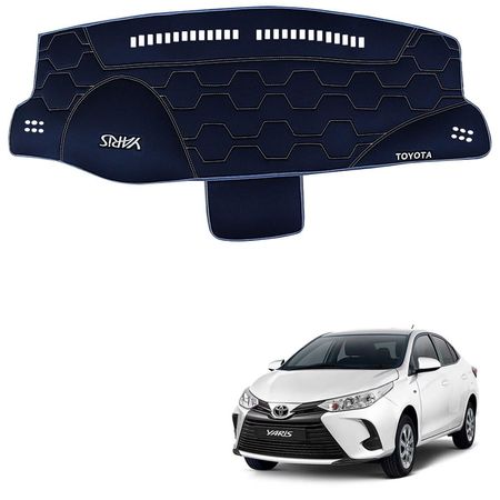 Protector de Tablero Para TOYOTA YARIS 2015-2020 -COCOS en Tacto Cuero-Protección y Estilo Superior