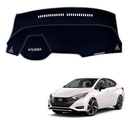 Protector de Tablero Para NISSAN VERSA 2023 en Tacto Cuero - Protección y Estilo Superior