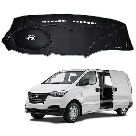 Protector de Tablero Para  HYUNDAI H1 2015-2018 en Tacto Cuero - Protección y Estilo Superior