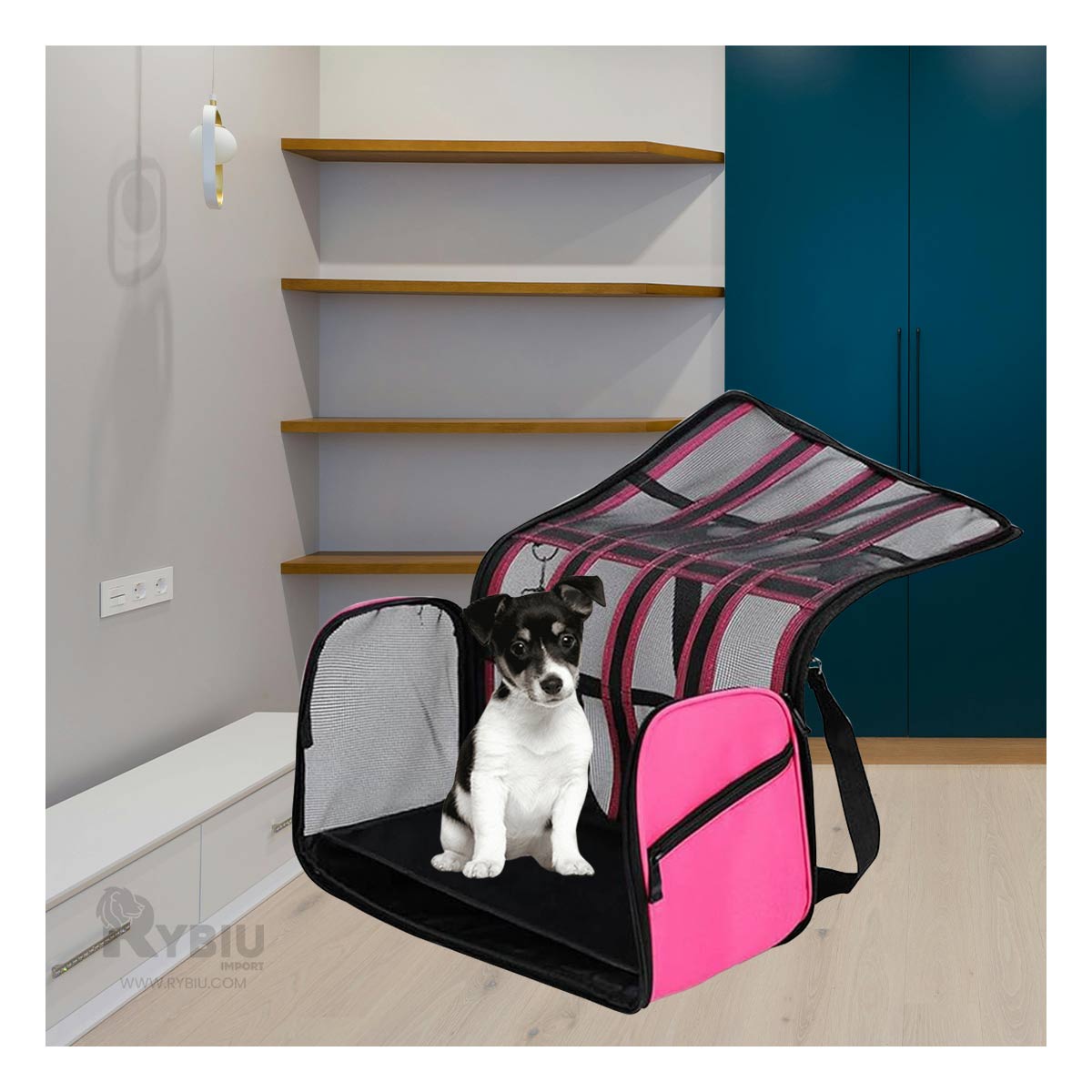 Mochila Amplia para Can de Color Fucsia Y+Regalo Stickers