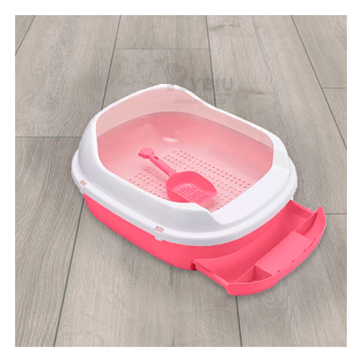 Bandeja Resistente Sanitaria Tono Rosado Y+Post-it Adhesivos