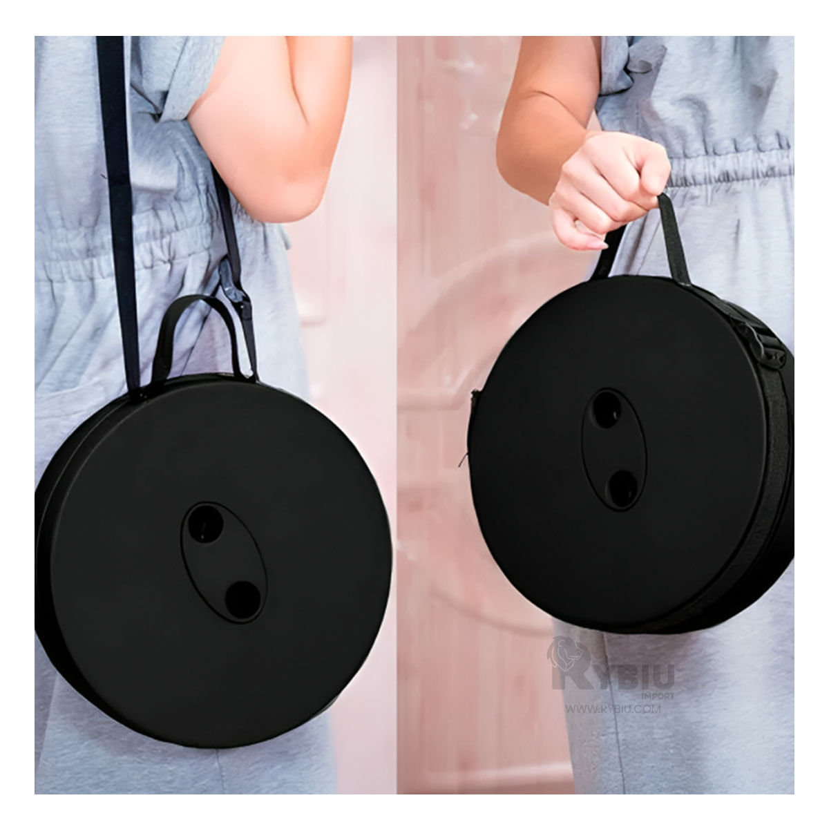 Silla Comoda y Rustica de Hogar en Color Negro Y+Agendita