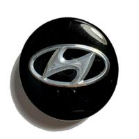 Tapa Emblema Logo De Aro Hyundai 56mm (Juego De 4 Unidades)