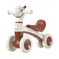 Triciclo Para Niños Infantil Música 4 llantas Marrón