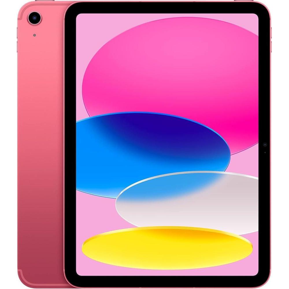 iPad 10th Gen. 10.9"" 256GB Wi-Fi+Cellular Pink Chip A14 Bionic 2022