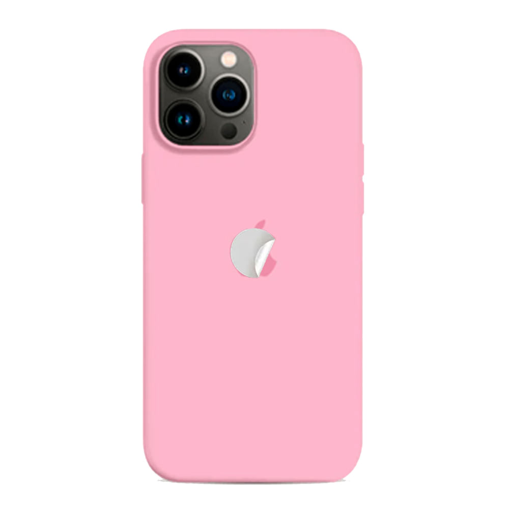 Case Silicona Para iPhone 16 Pro Max Rosado