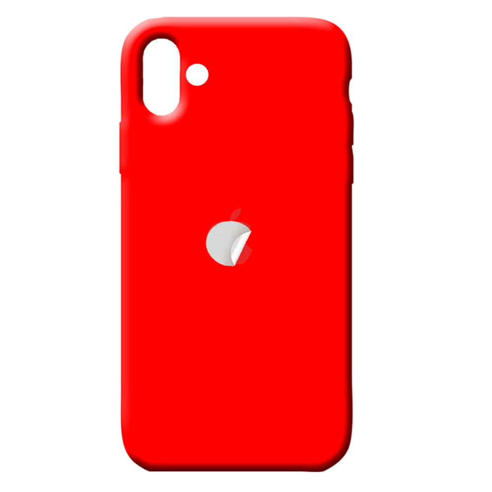 Case Silicona Para iPhone 16 Rojo
