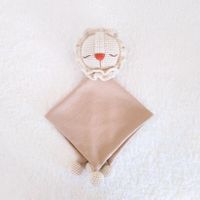 Manta de Apego Muñeco de Compañía para Bebés BE CRAFTY León Beige Algodón Antialérgico