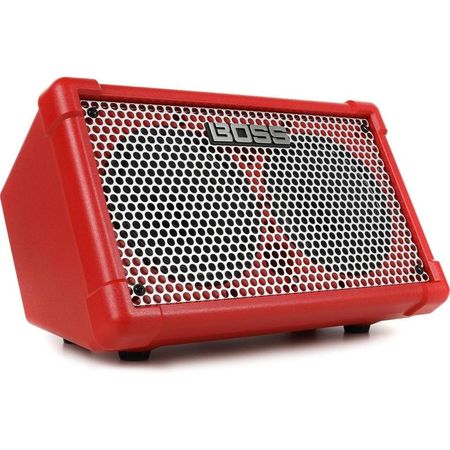 Boss CUBE Street 2, Amplificador Combo a Batería, Rojo, 10W