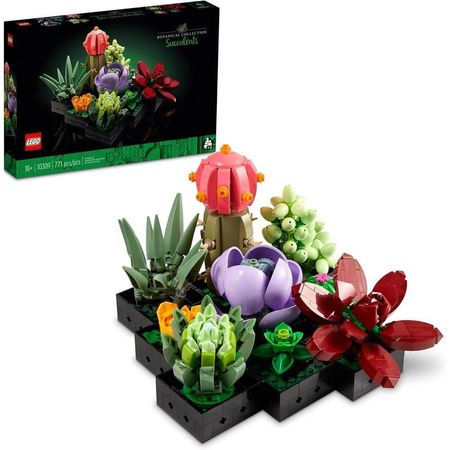 LEGO Icons Succulents - Plantas decorativas, creatividad para el hogar y oficina 10309