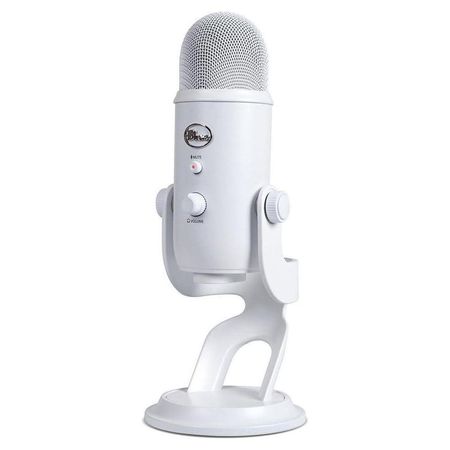 Micrófono USB Logitech Yeti Azul Multipatrón