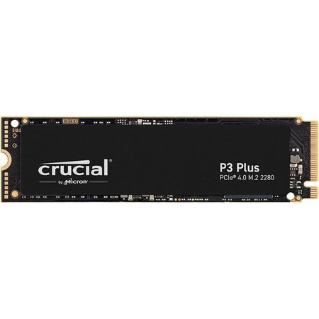 Disco SSD Crucial P3 Plus 4TB Negro Compacto