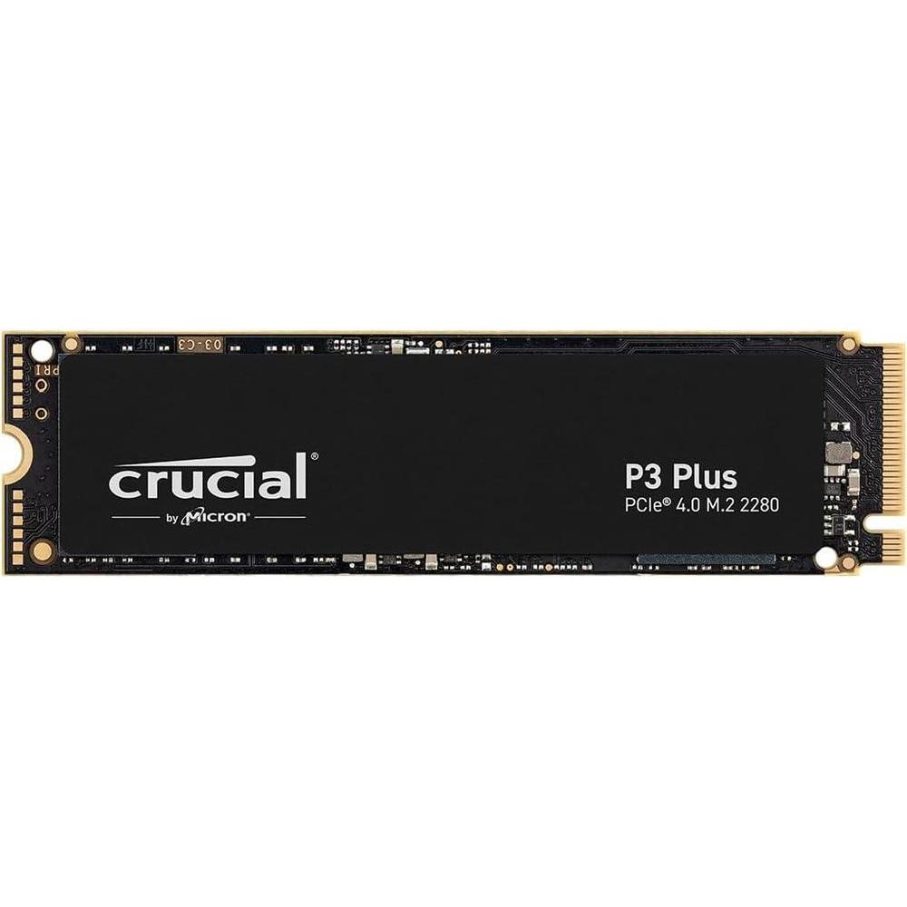 Disco SSD Crucial P3 Plus 4TB Negro Compacto