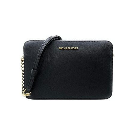 Michael Kors Bolso cruzado de piel Saffiano para mujer, elegante y funcional