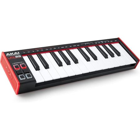 AKAI Profesional LPK25 - Controlador MIDI USB con software incluido.