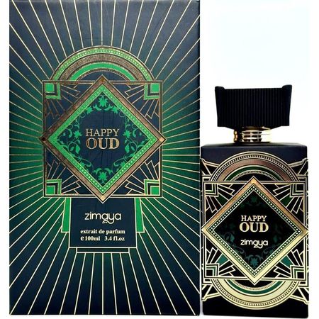 Zimaya Happy Oud, perfume unisex amaderado de ámbar